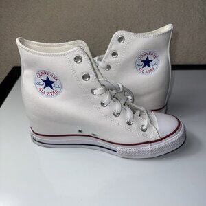 NEW Women's Converse Chuck Taylor All Star Wedge Platform Shoes A11908C Size 11